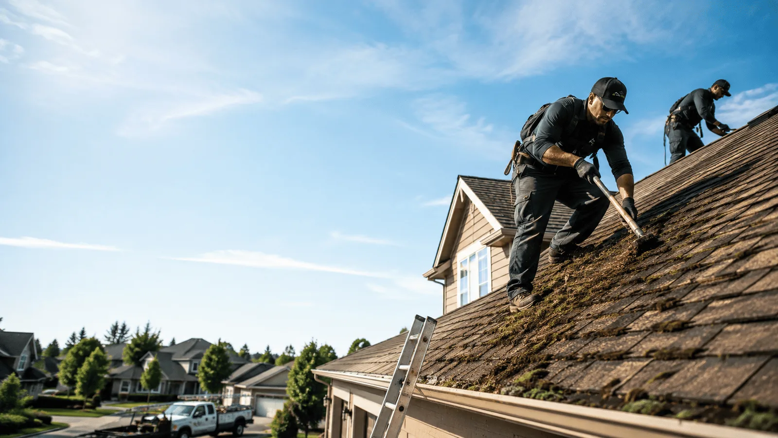 Roof Moss Removal in Olney, TX near me